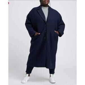NWT Universal Standard Willow Wool Cocoon Coat Size S (12-14)